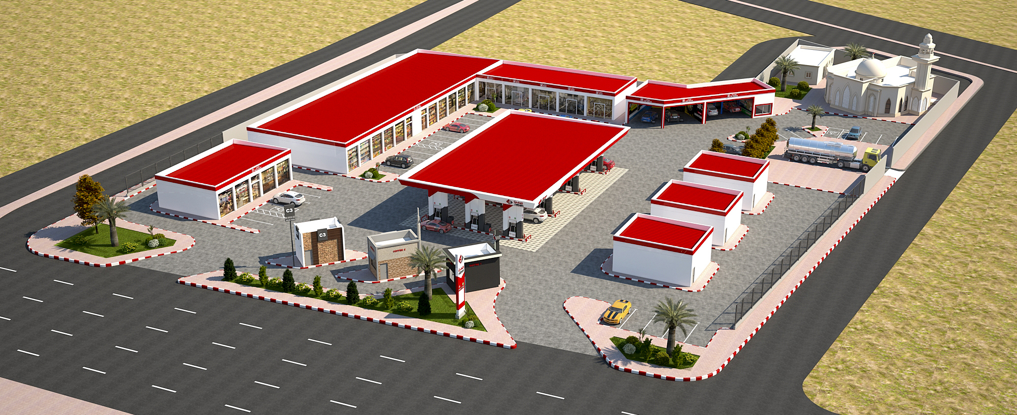 محطة وقود للسيارات — صورة 1