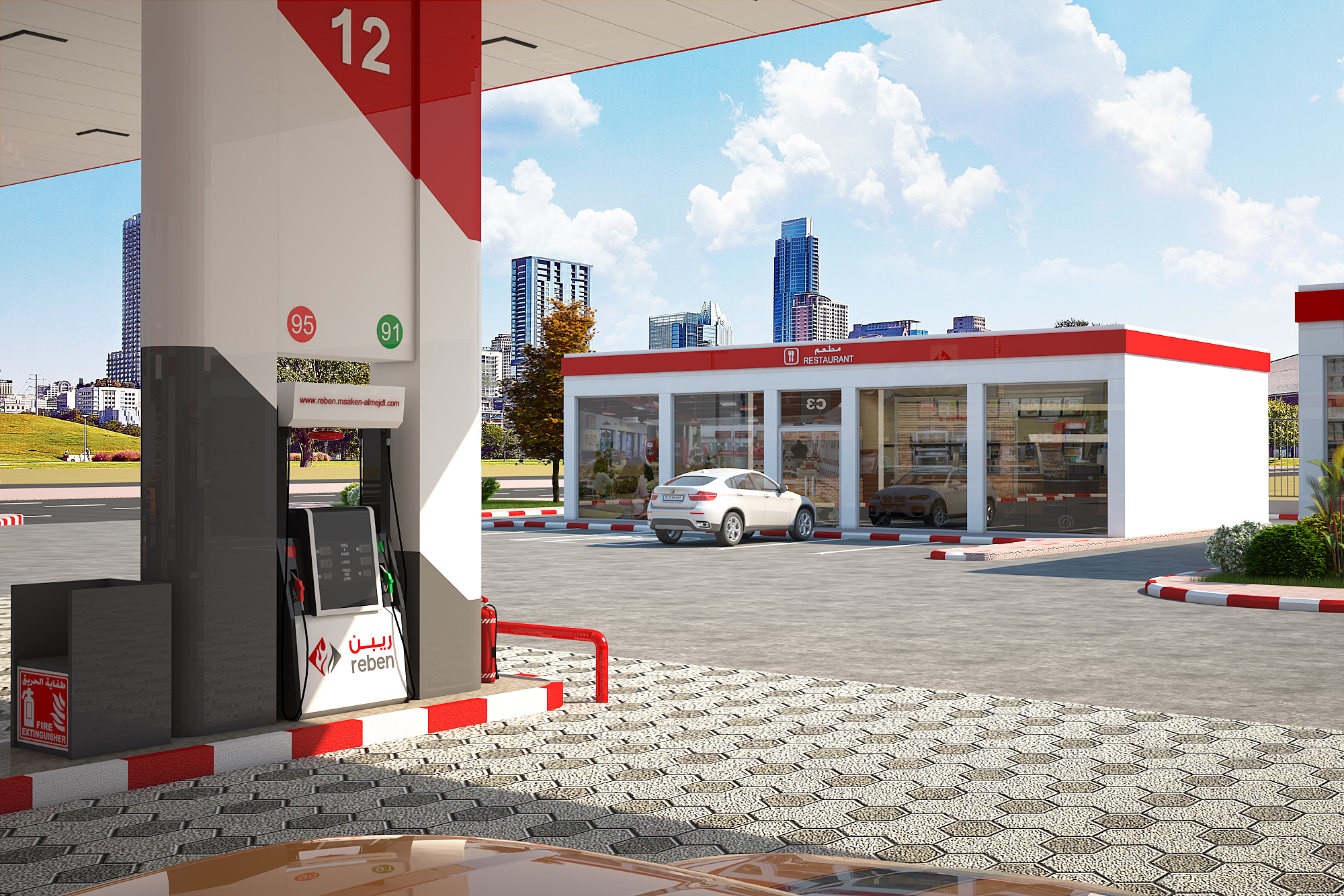 محطة وقود للسيارات — صورة 2
