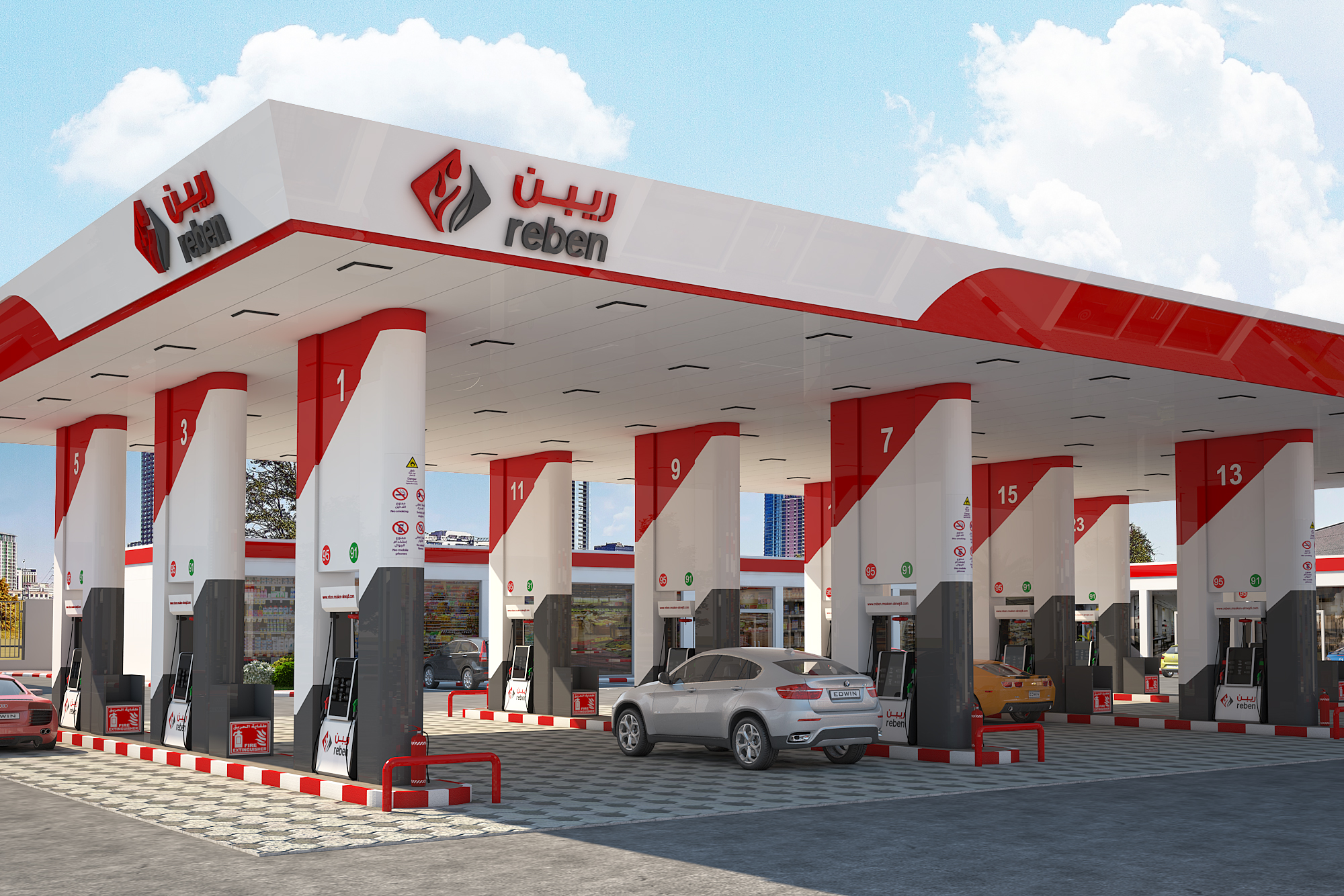 محطة وقود للسيارات — صورة 4