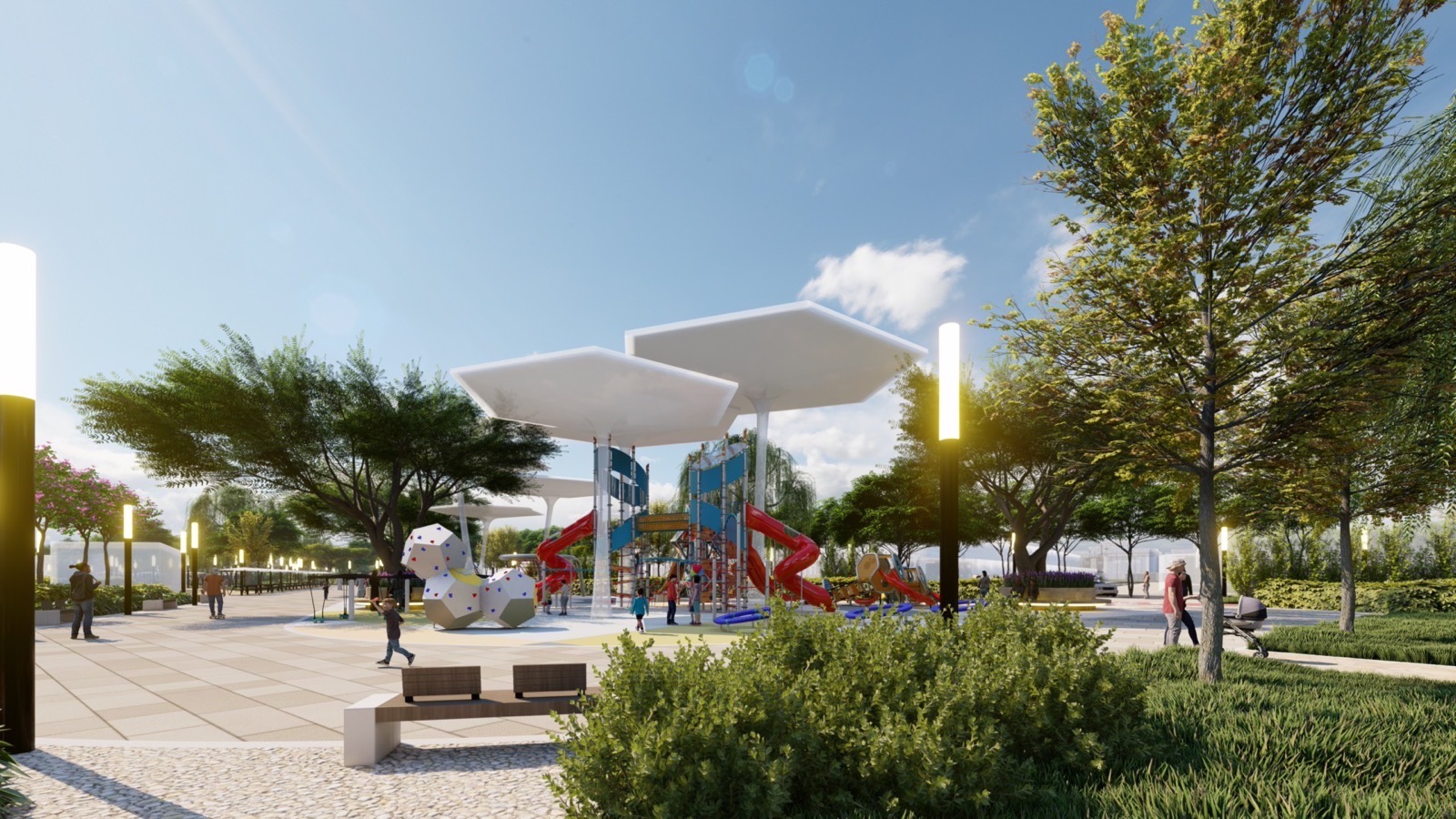 تصميم حدائق الأحياء السكنية — صورة 1