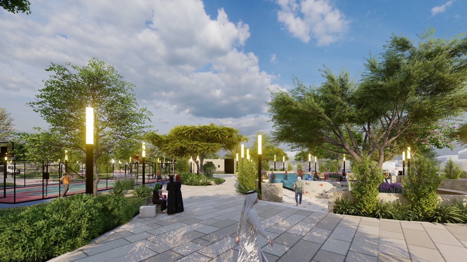 تصميم حدائق الأحياء السكنية — صورة 2