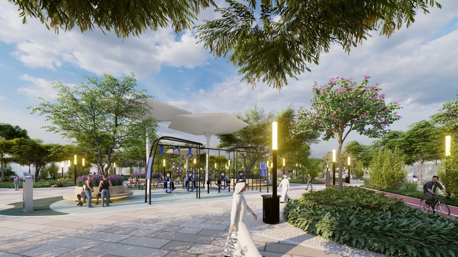 تصميم حدائق الأحياء السكنية — صورة 5